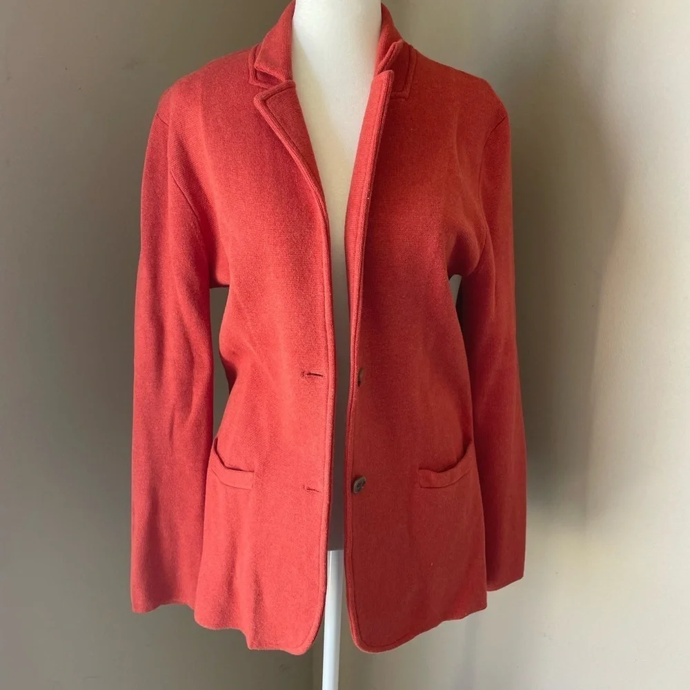 Women's J.Crew Sweater Blazer Jacket - Sz. M